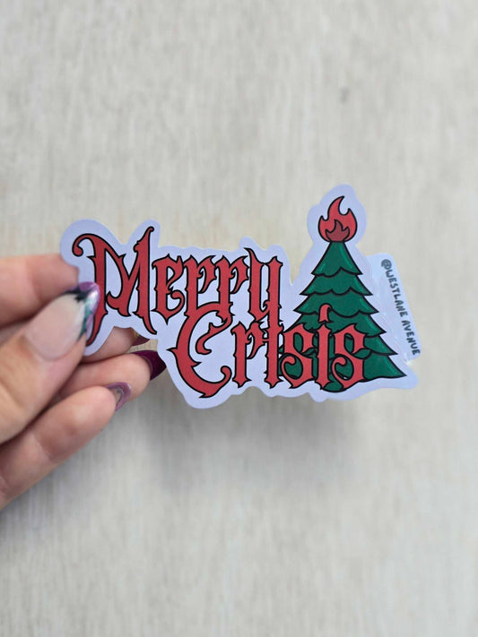 Merry Creepmas Easy Peel Sticker Collection | 6 DESIGNS | WATER RESISTANT