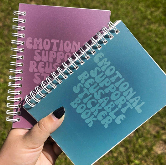 REUSABLE STICKER BOOK | A6 SIZE | TWO COLORWAYS