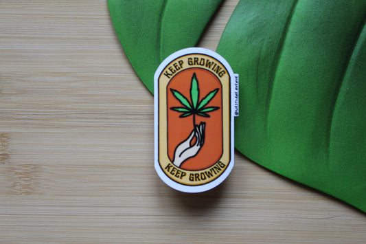 LAST CALL | Stoner Stickers - 8 Options! | Easy Peel | Water Resistant | Hippie | 420 | Water Bottle & Laptop Stickers |