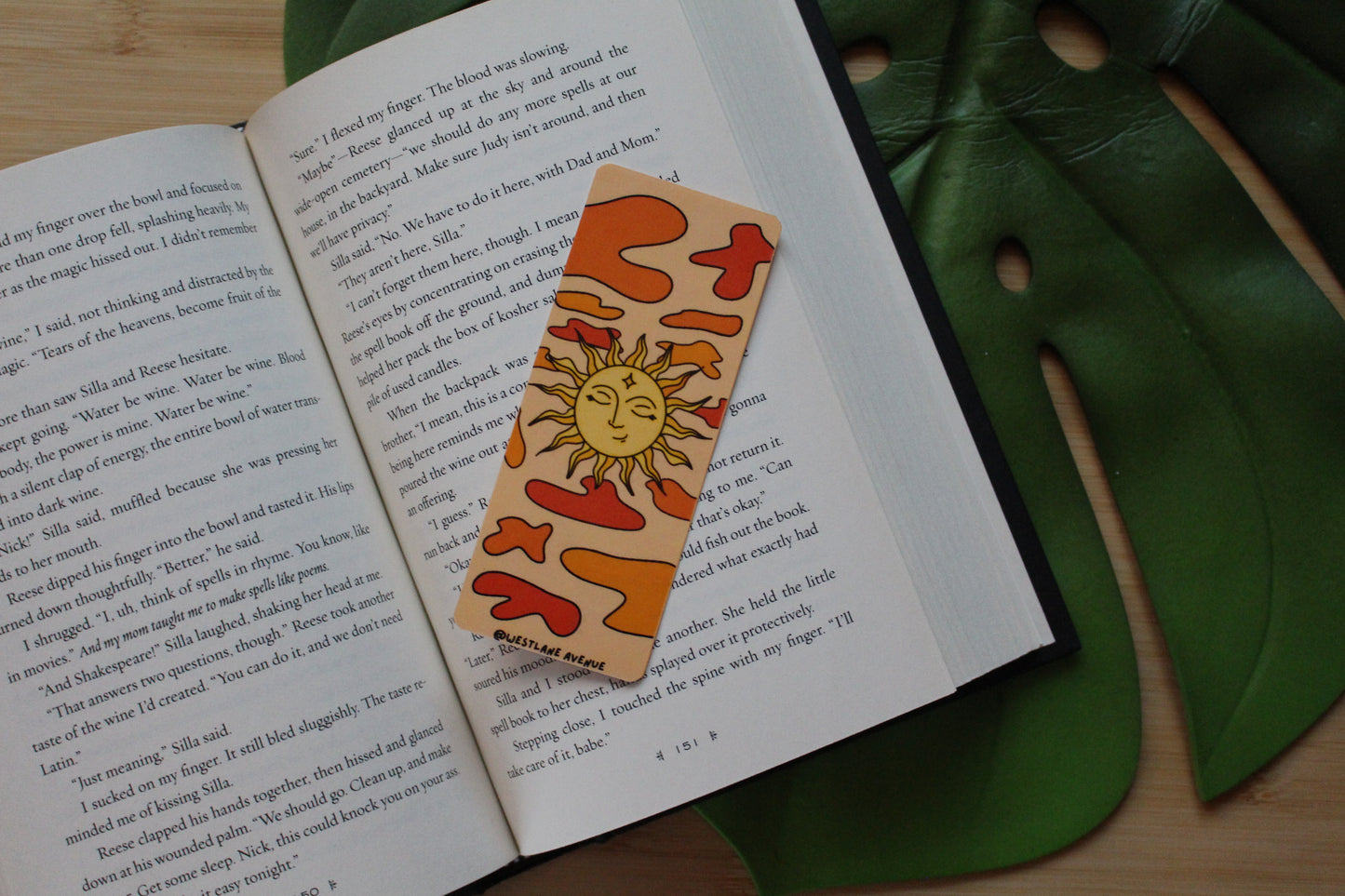 | B-GRADE LAST CALL | Standard Bookmark - Groovy Collection | Laminated Cardstock | Hippie | 70s | BookTok |