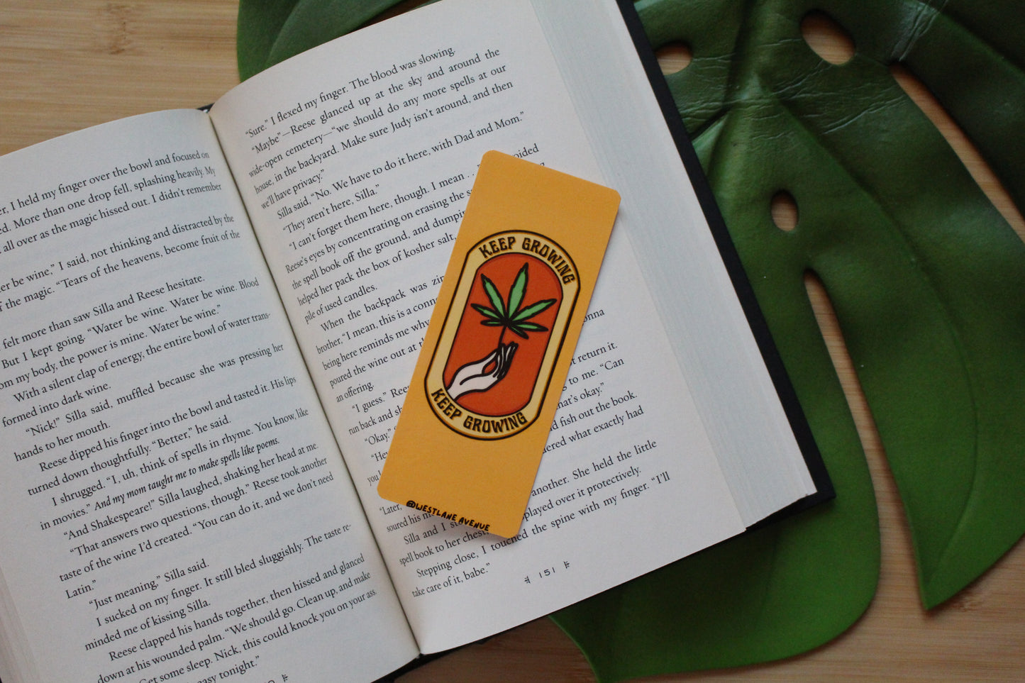 | B-GRADE LAST CALL | Standard Bookmark - Groovy Collection | Laminated Cardstock | Hippie | 70s | BookTok |